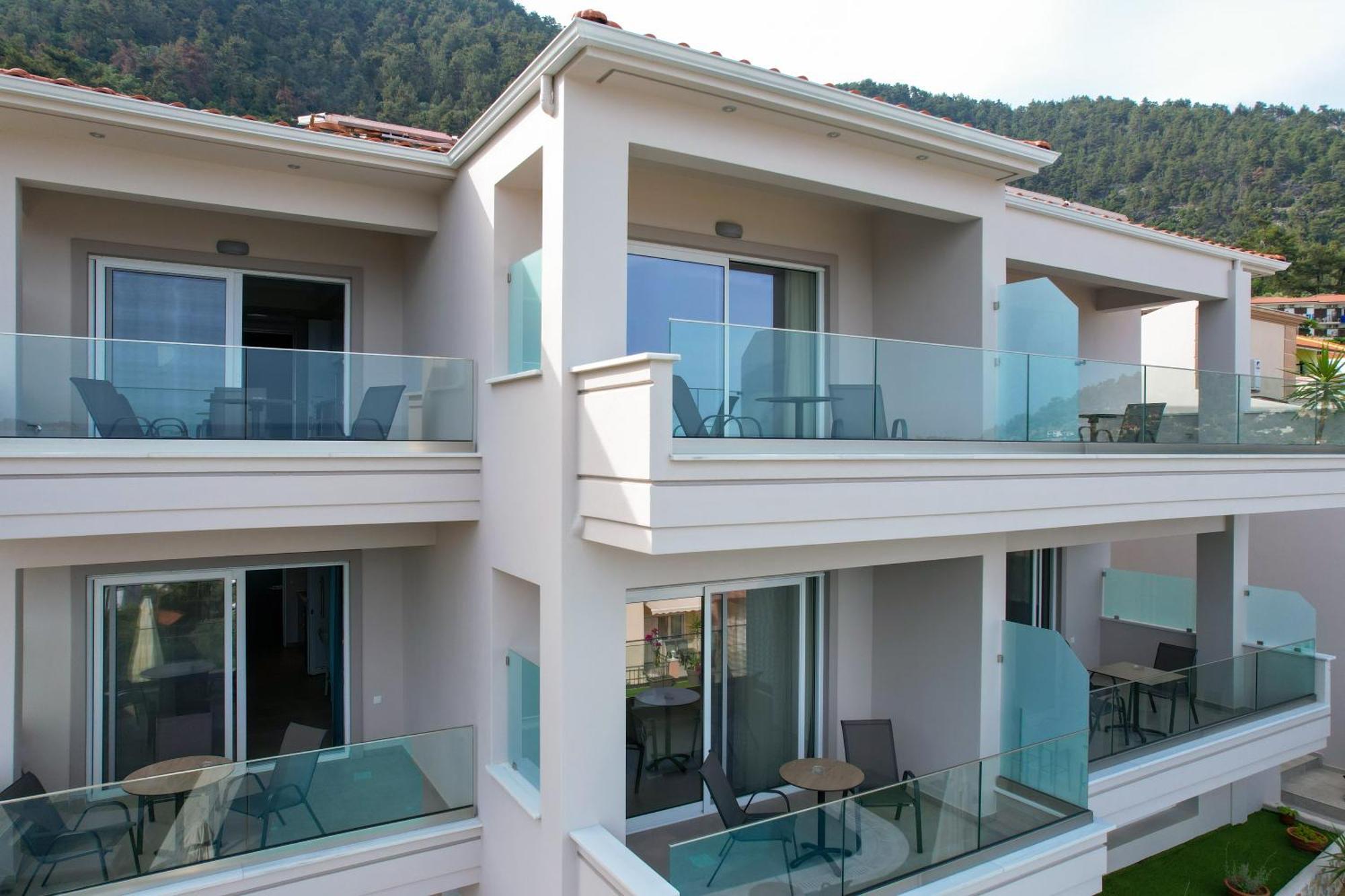 Villa Finikas Thassos Golden Beach Hriszí Amudiá Kültér fotó