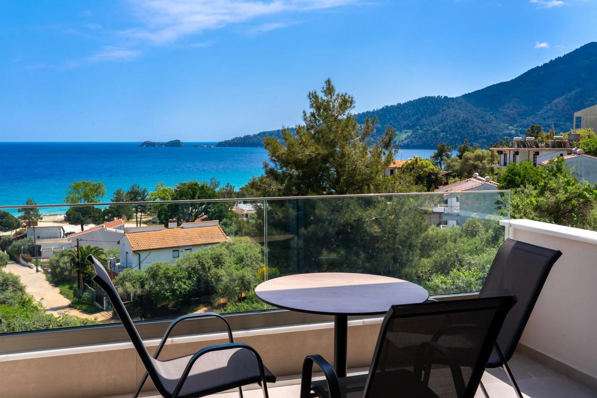 Villa Finikas Thassos Golden Beach Hriszí Amudiá Kültér fotó