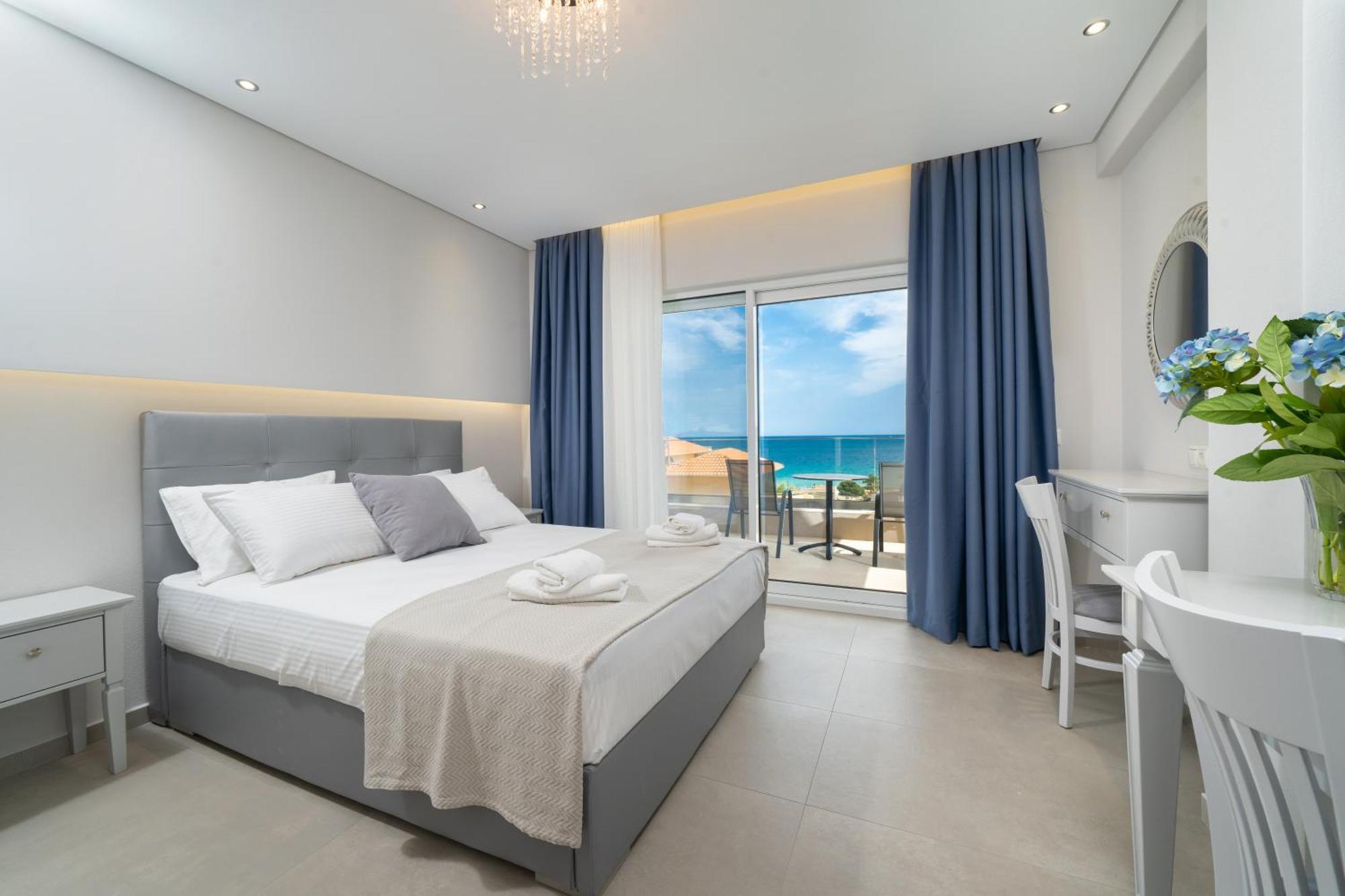 Villa Finikas Thassos Golden Beach Hriszí Amudiá Kültér fotó